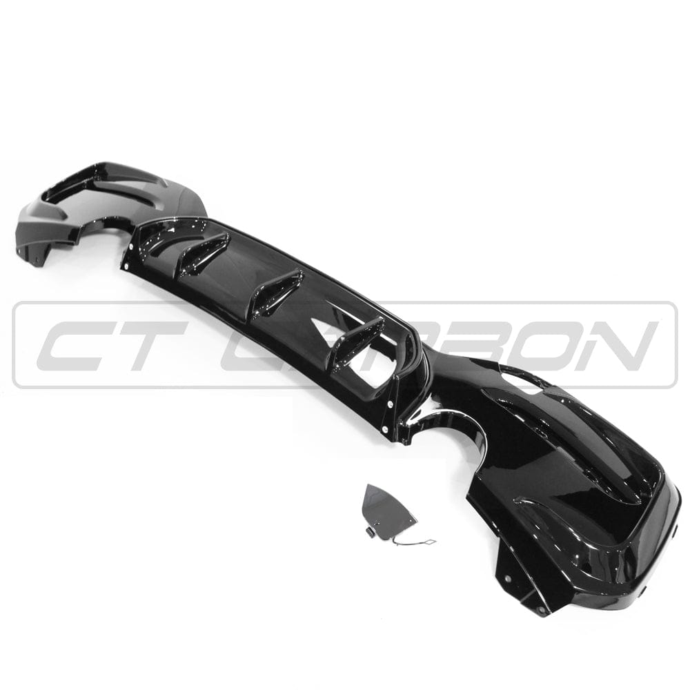 F20 F21 LCI BMW 1 Series Gloss Black CT Carbon Diffuser CT-DB-F20