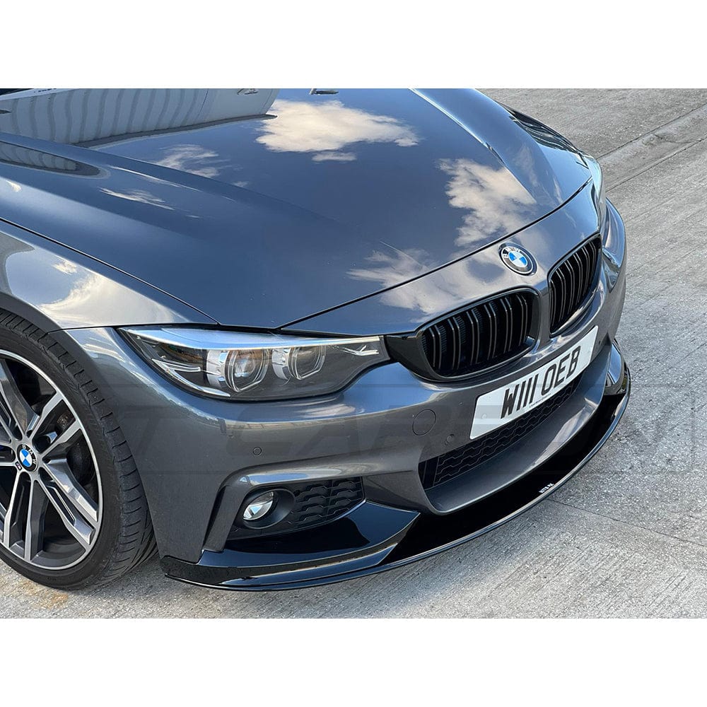 BMW 4 Series F33 Gloss Black Full Kit Dual Exhaust MP Style BLAK by CT Carbon