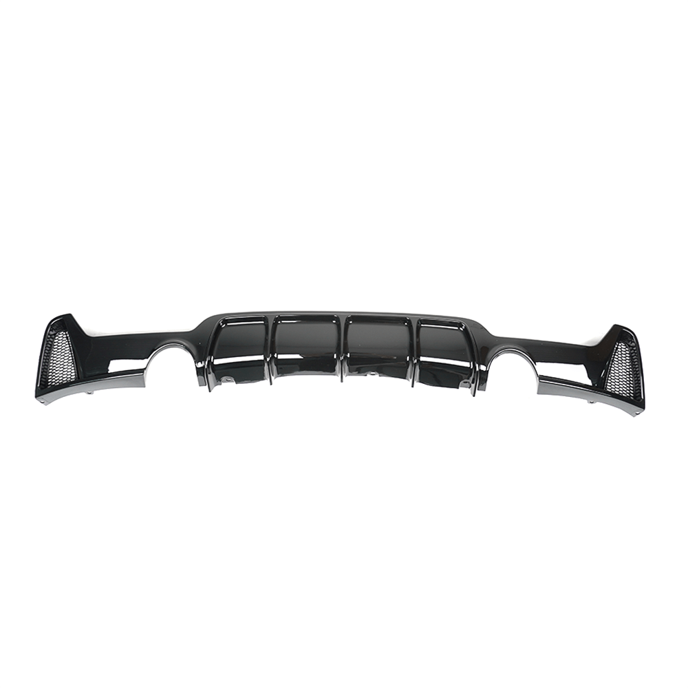 BMW 4 Series F33 Gloss Black Full Kit Dual Exhaust MP Style BLAK by CT Carbon