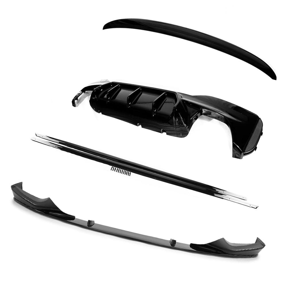 G30 5 Series Gloss Black M5 Style Full Body Kit BLAK by CT Carbon