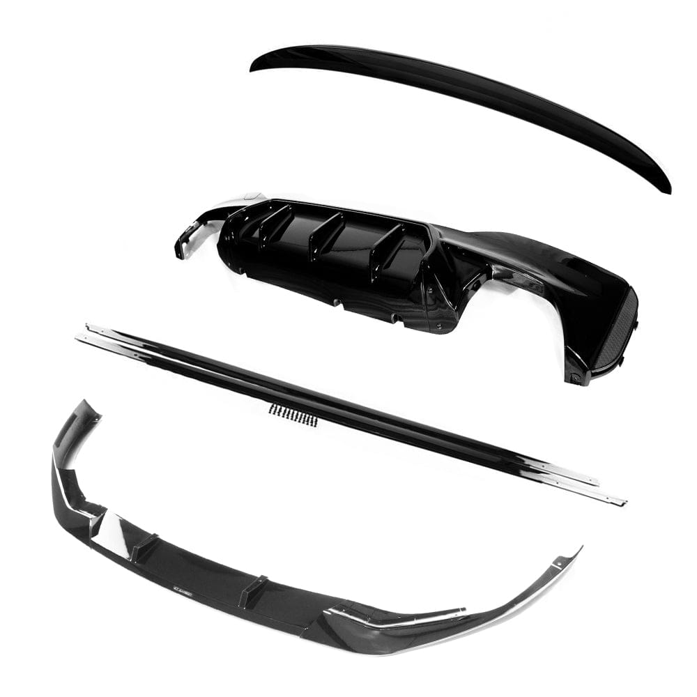 G30 LCI 5 Series M5 Style Gloss Black Body Kit CT Carbon - G30-520