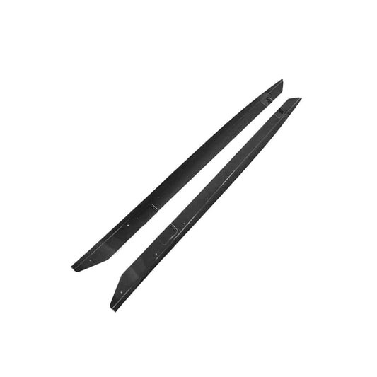 F22 F23 BMW 2 Series Gloss Black Side Skirts MP Style BLAK by CT Carbon