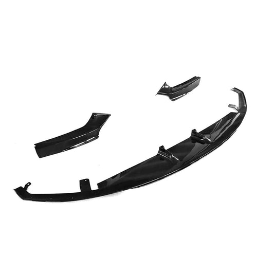 F22 F23 BMW 2 Series Gloss Black Splitter MP Style BLAK by CT Carbon
