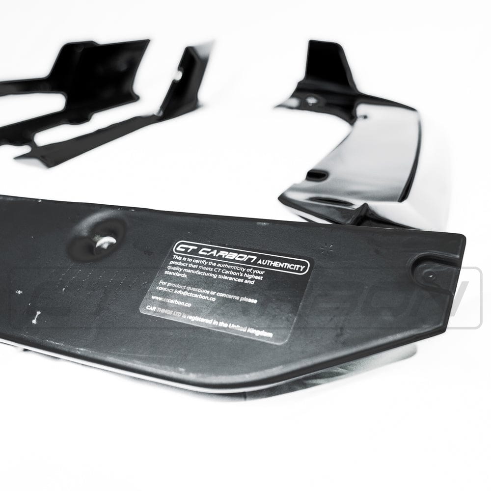F95 BMW X5M Gloss Black CT Carbon Body Kit - Side Skirts & Front Splitter