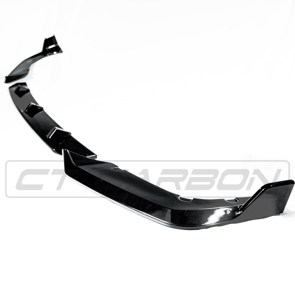 F95 X5M Gloss Black CT Carbon Body Kit - Front Splitter & Side Skirts