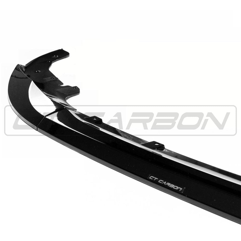BMW 4 Series G22 G23 MP Style Gloss Black Front Splitter