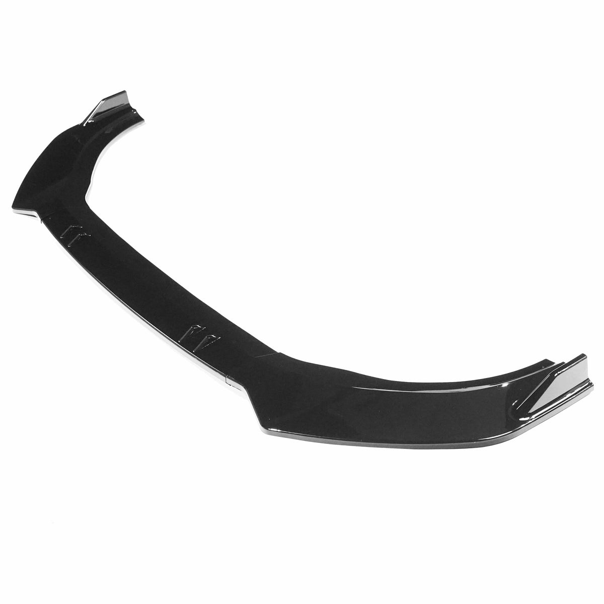 VW Golf MK8 R (2020+) Gloss Black Splitter by CT Carbon BLAK