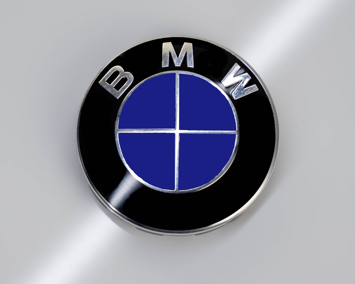 BMW E30 E36 E46 E90 F30 G20 X1-X7 Roundel Badge Overlays, Gloss Vinyl
