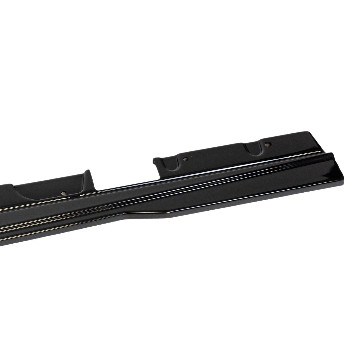 BMW F20 F21 F22 F23 Side Skirt Extensions - ZAERO EVO-1 Gloss Black ABS