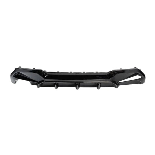 F40 BMW 1 Series M Sport Rear Diffuser Zaero Evo-1 Gloss Black, Single Exit, Part No ZA-F40-DIFF-G