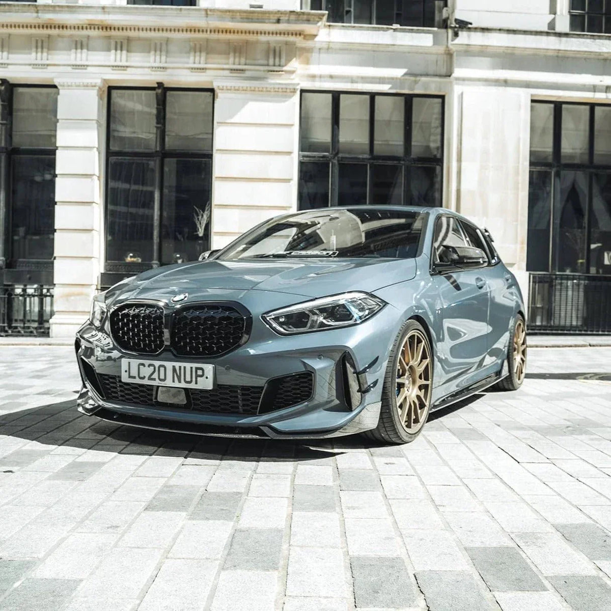 BMW F40 Front Splitter - Pre-Preg Carbon Fibre, 2x2 Twill