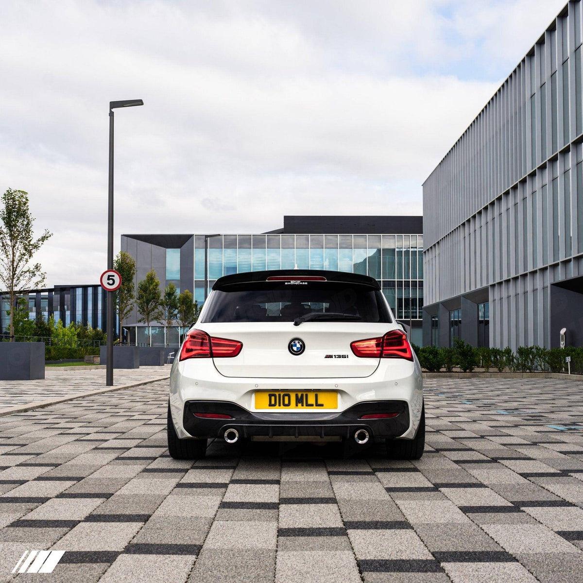 BMW F20 F21 M135i M140i carbon fibre rear spoiler, 2x2 twill