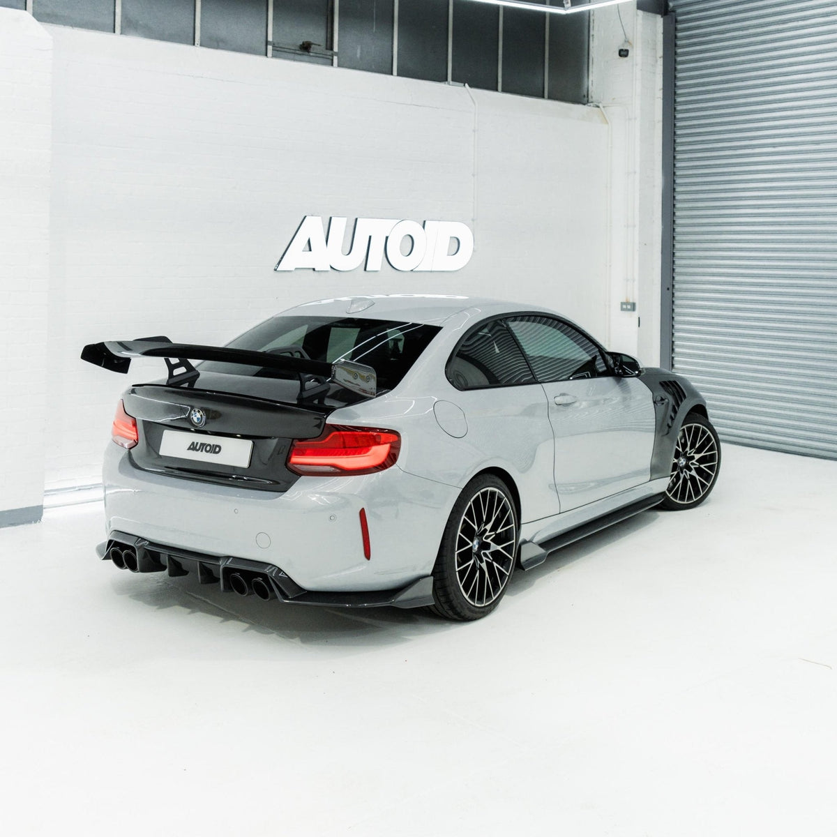 BMW M2 F87 & 2 Series F22 Rear Wing - ADRO AT-R1 Pre-Preg Carbon Swan Neck Spoiler