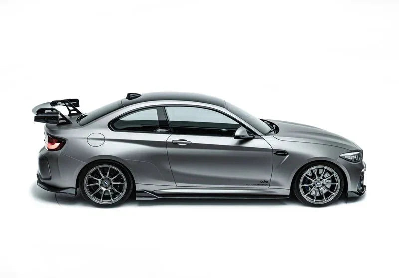 BMW M2 F87 & 2 Series F22 Rear Wing - ADRO AT-R1 Pre-Preg Carbon Swan Neck Spoiler