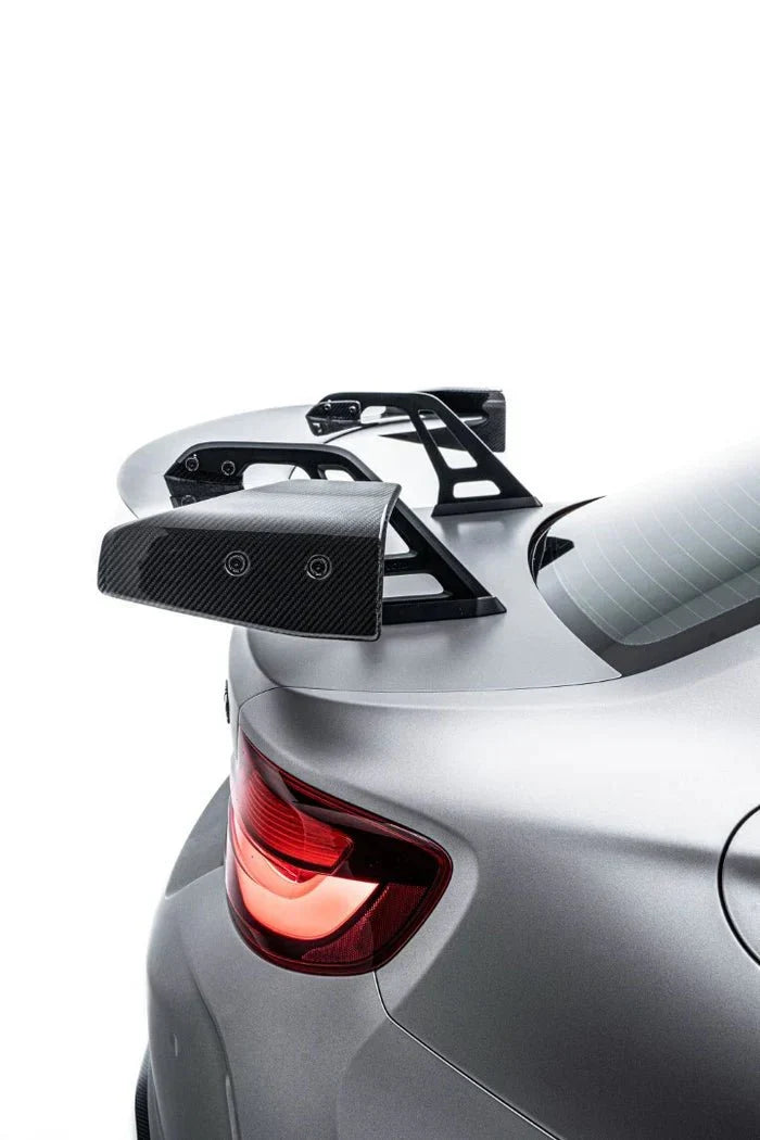 BMW M2 F87 & 2 Series F22 Rear Wing - ADRO AT-R1 Pre-Preg Carbon Swan Neck Spoiler