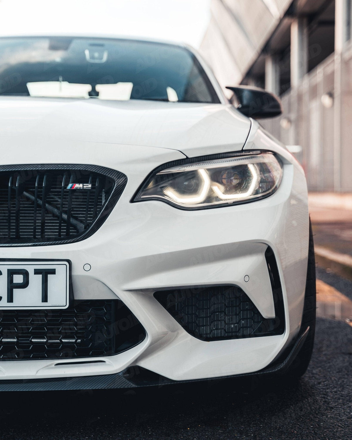BMW F22 F87 Carbon Fibre Headlight Eyebrow Trims by AUTOID