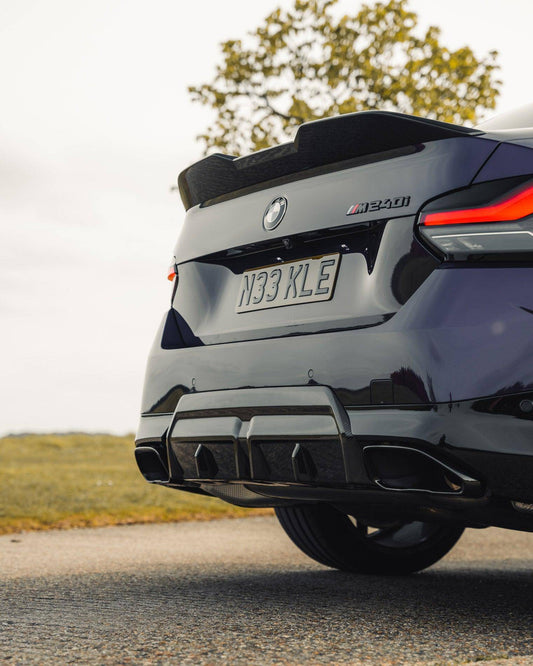 BMW G42 M240i & M2 G87 Carbon Fibre Boot Lip Spoiler