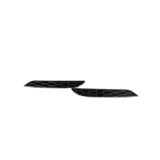 BMW G42 Rear Reflector Delete Inserts - Acexxon Gloss Black Honeycomb