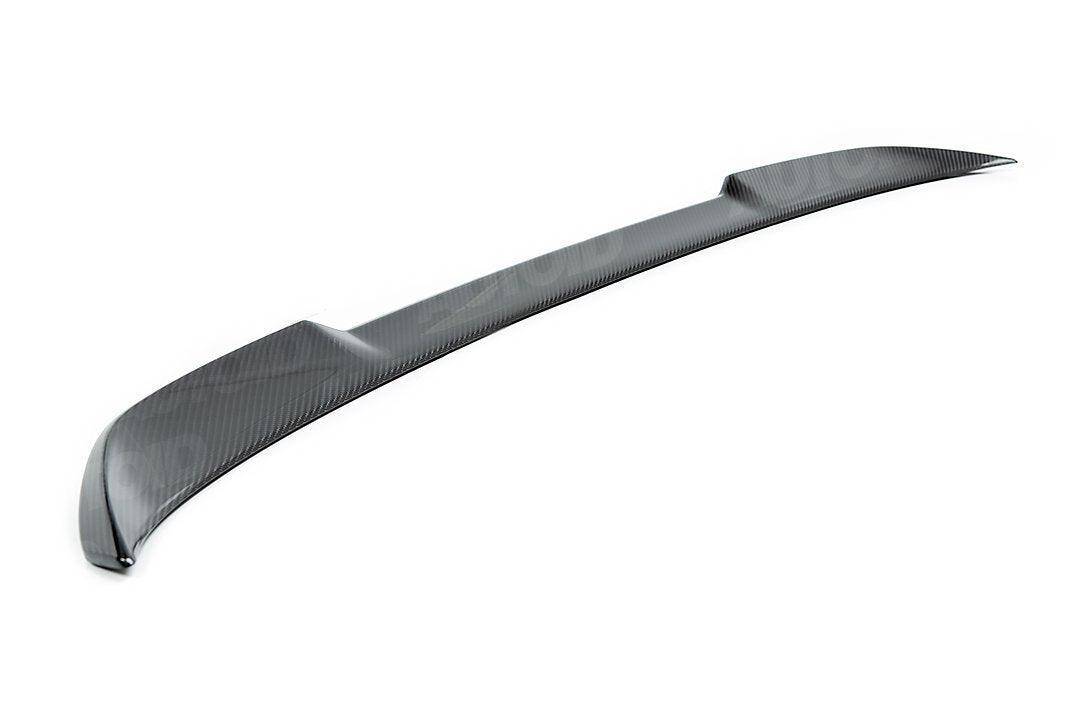 F30 F80 CS Style Pre-Preg Carbon Rear Spoiler Boot Lip by TRE - 2x2 Twill, Part No TRE-SP-F30