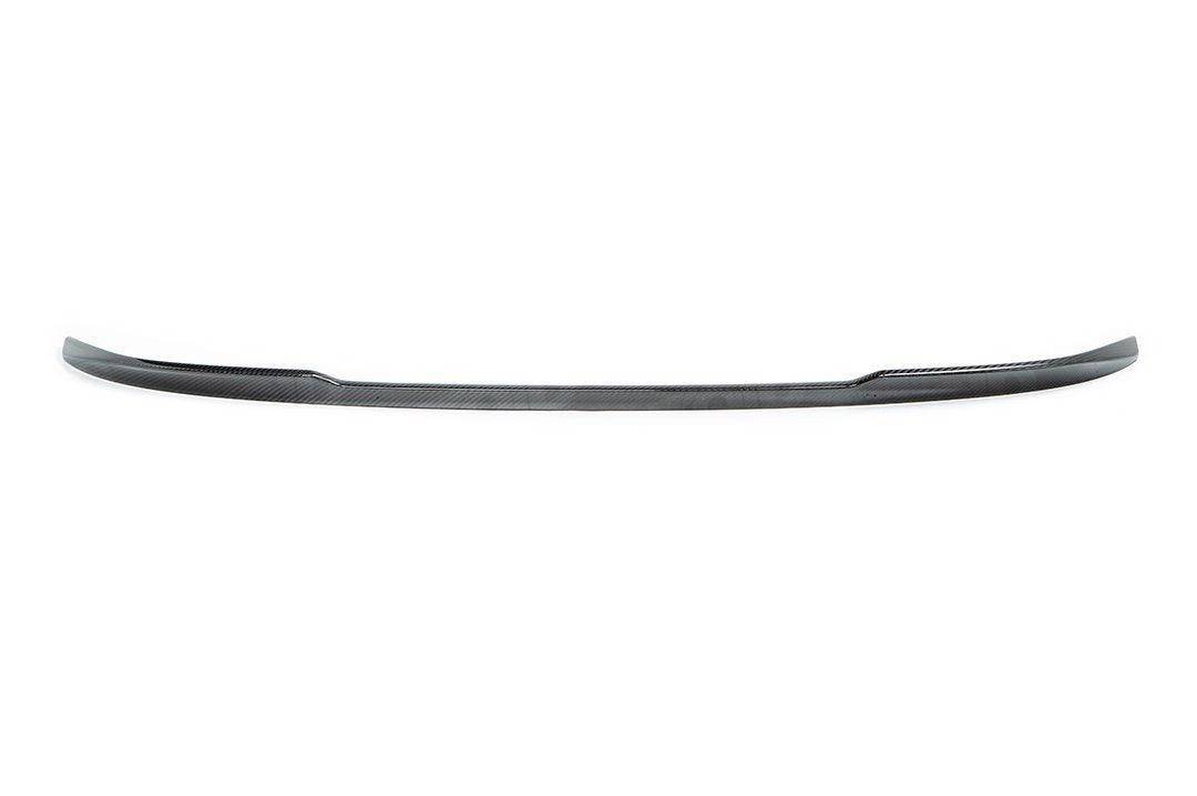 F30 F80 CS Style Pre-Preg Carbon Rear Spoiler Boot Lip by TRE - 2x2 Twill, Part No TRE-SP-F30