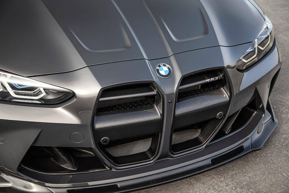 G80 G82 BMW M3 M4 Vorsteiner VRS Aero CSL-Style Carbon Kidney Grille, Part No VRS-G80-KG