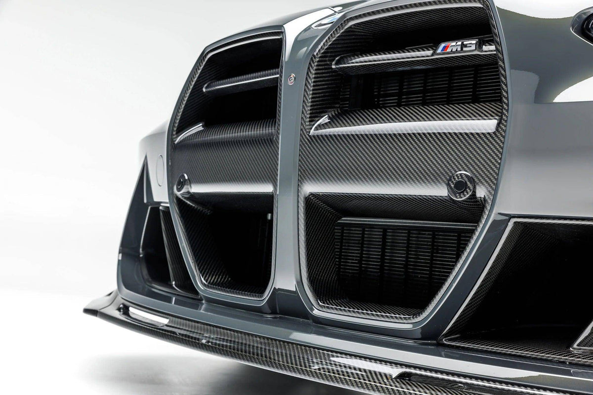 G80 G82 BMW M3 M4 Vorsteiner VRS Aero CSL-Style Carbon Kidney Grille, Part No VRS-G80-KG