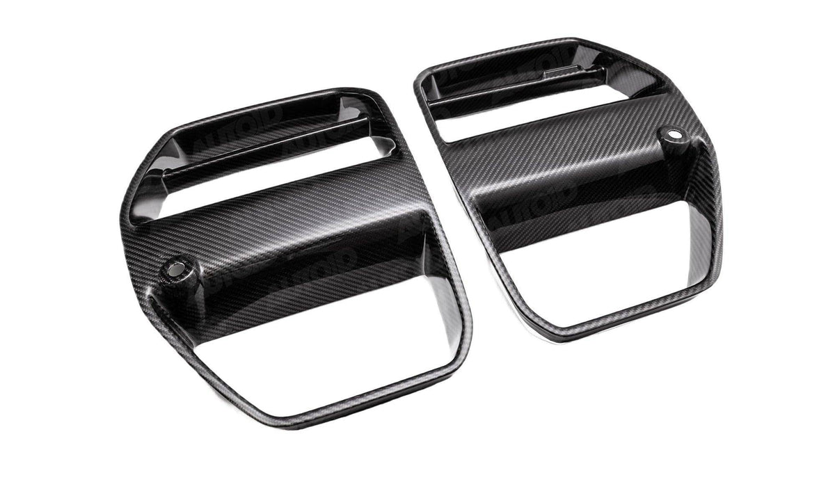 G80 G82 BMW M3 M4 Vorsteiner VRS Aero CSL-Style Carbon Kidney Grille, Part No VRS-G80-KG