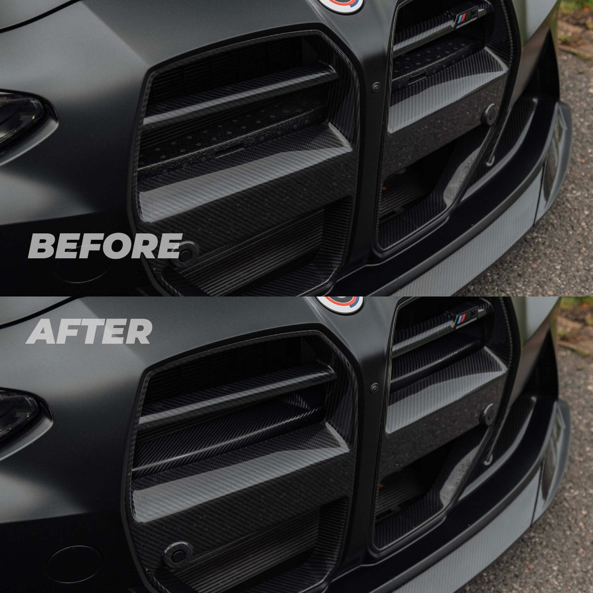 G80 G82 M3 M4 Pre-Preg Dry Carbon Crash Bar Cover TRE-CC-G8X