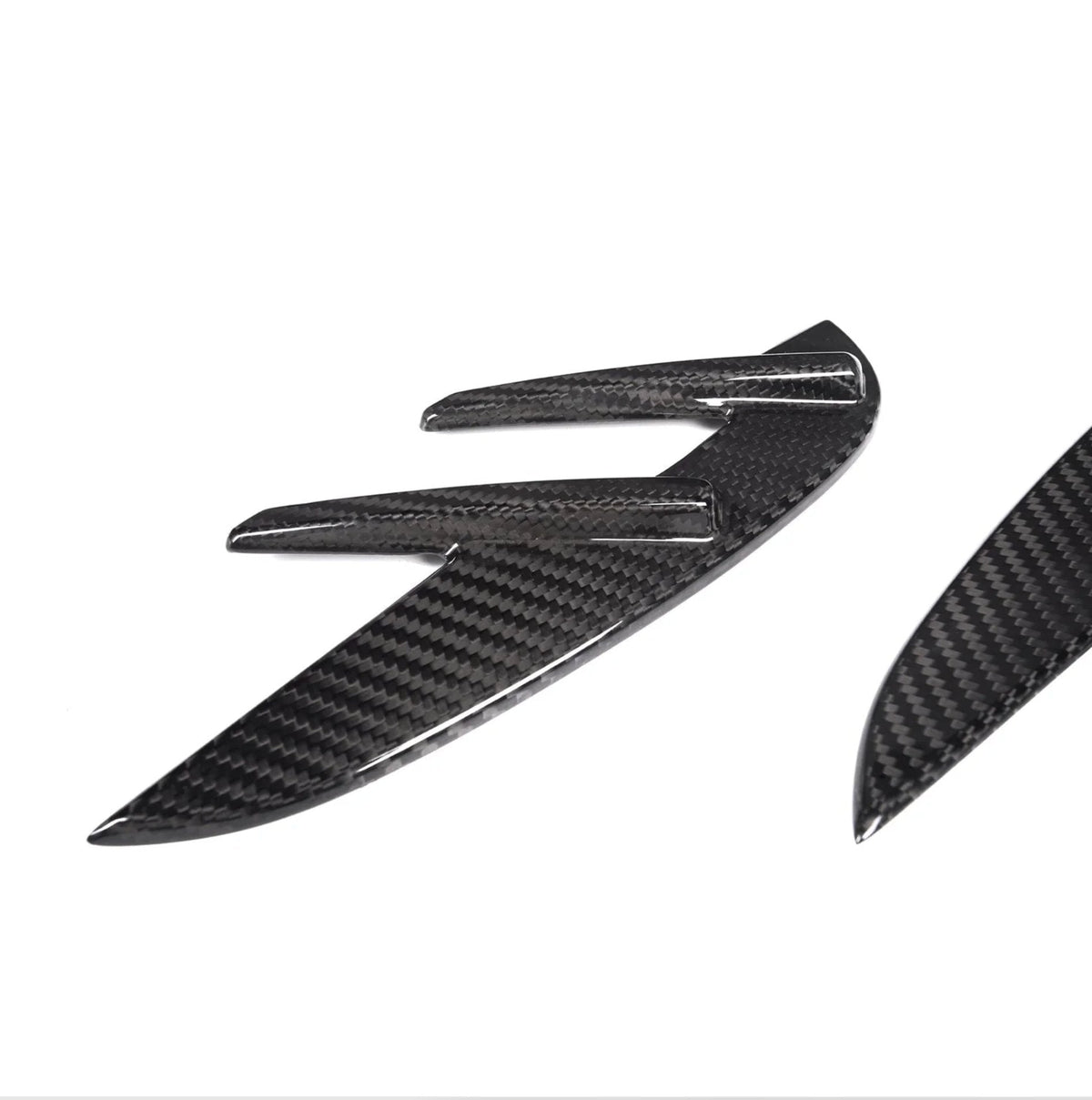 G80 G82 BMW M3 M4 Carbon Side Fender Vent Covers TRE Pre-Preg 2x2 Twill, Part No. TRE-G80-VENT