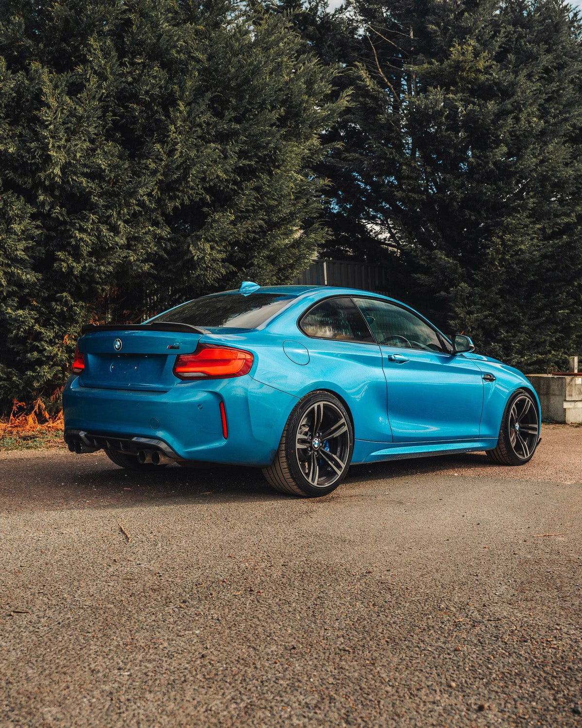 F87 M2 F22 2 Series CS Style Pre-Preg Carbon Rear Boot Lip Spoiler TRE-RLP01