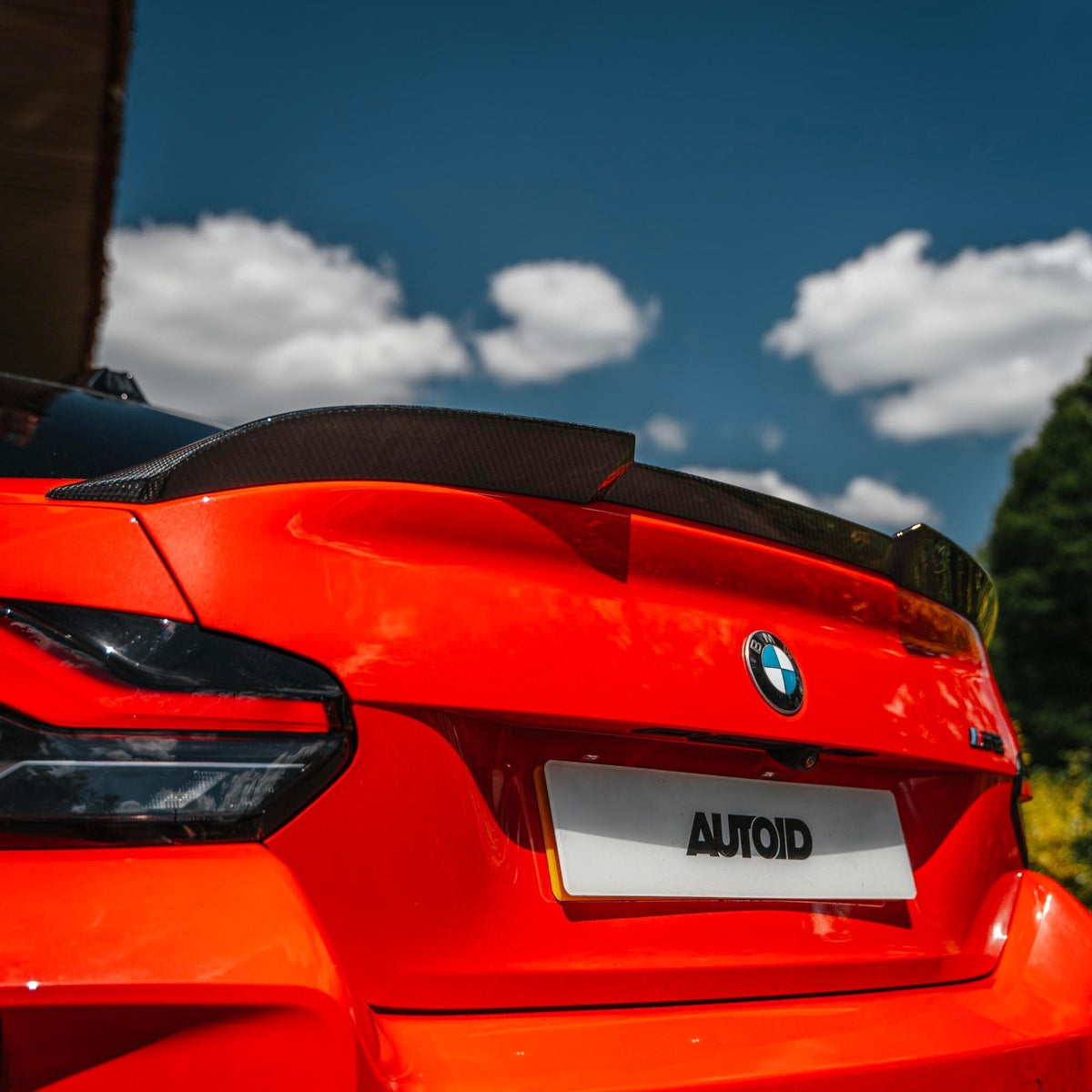 BMW G87 M2 & G42 2 Series Rear Boot Lip Spoiler - TRE ID-01 Pre-Preg Carbon Fibre