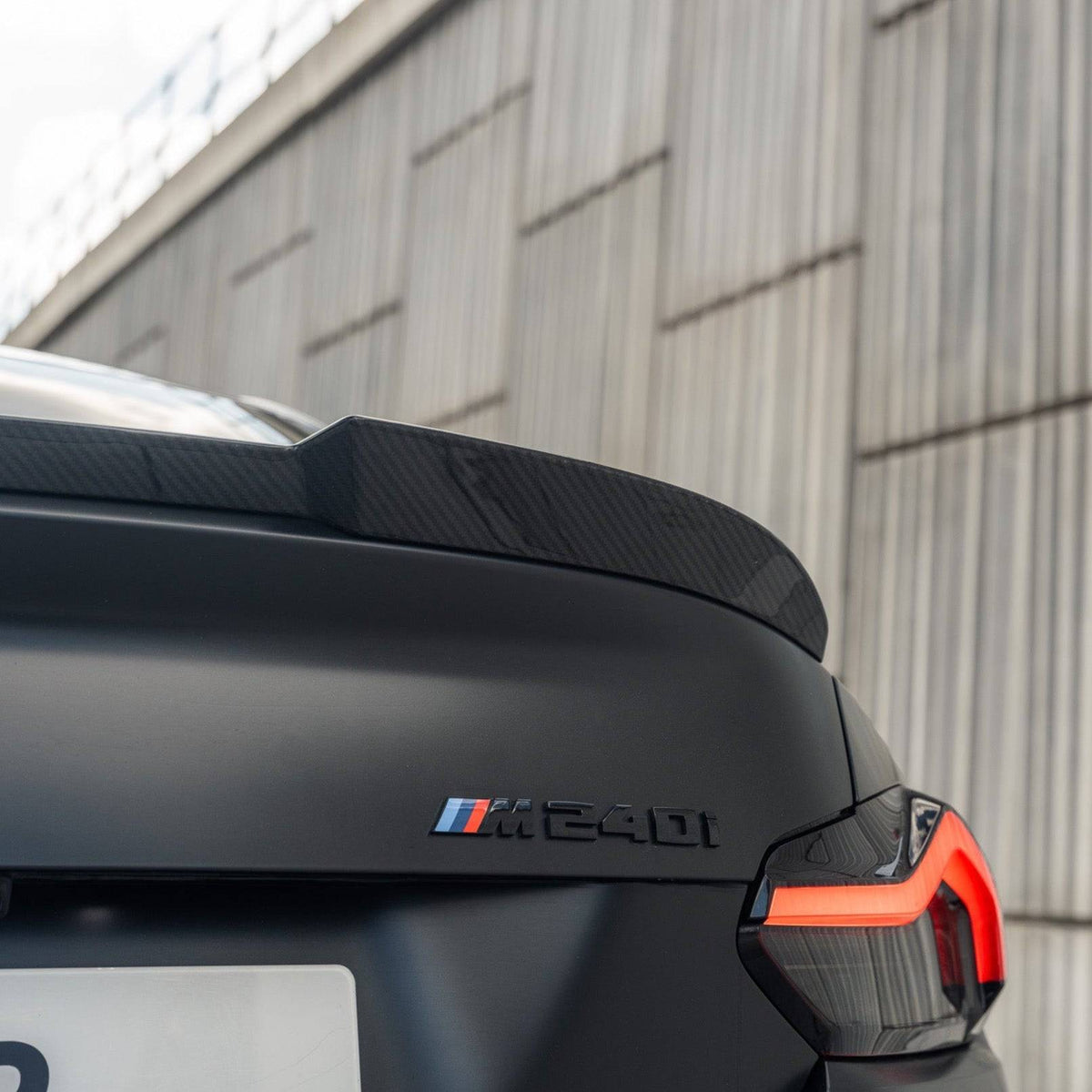 BMW G87 M2 & G42 2 Series Rear Boot Lip Spoiler - TRE ID-01 Pre-Preg Carbon Fibre