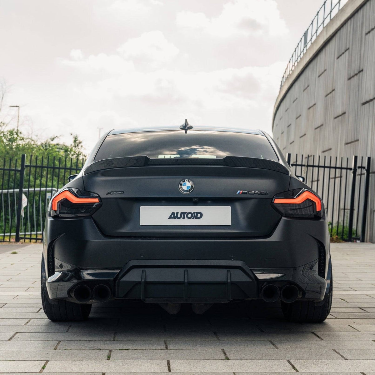BMW G87 M2 & G42 2 Series Rear Boot Lip Spoiler - TRE ID-01 Pre-Preg Carbon Fibre