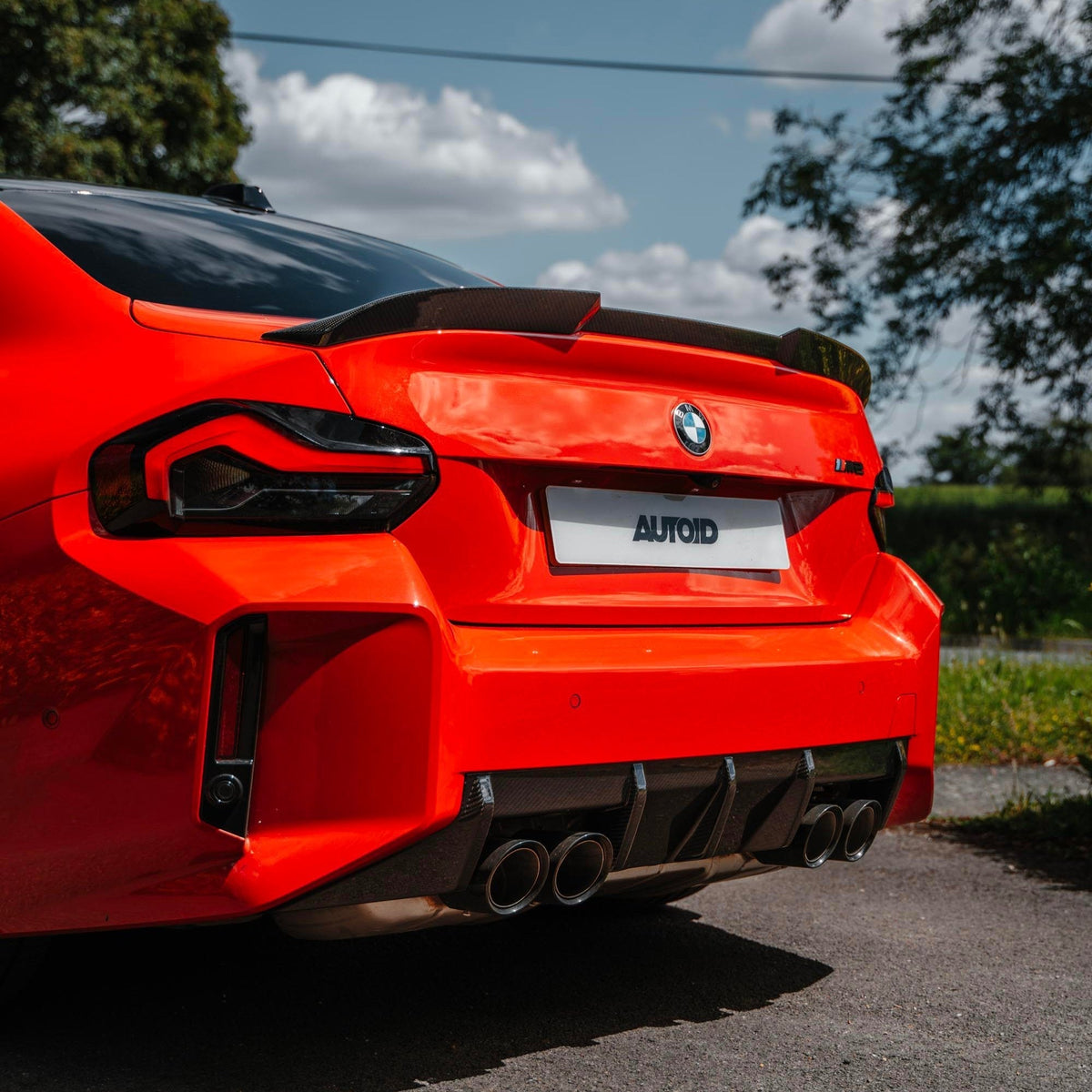 BMW G87 M2 & G42 2 Series Rear Boot Lip Spoiler - TRE ID-01 Pre-Preg Carbon Fibre