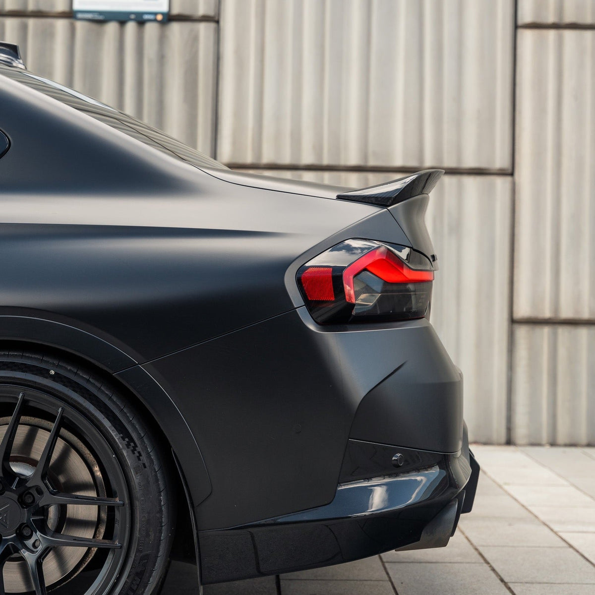 BMW G87 M2 & G42 2 Series Rear Boot Lip Spoiler - TRE ID-01 Pre-Preg Carbon Fibre