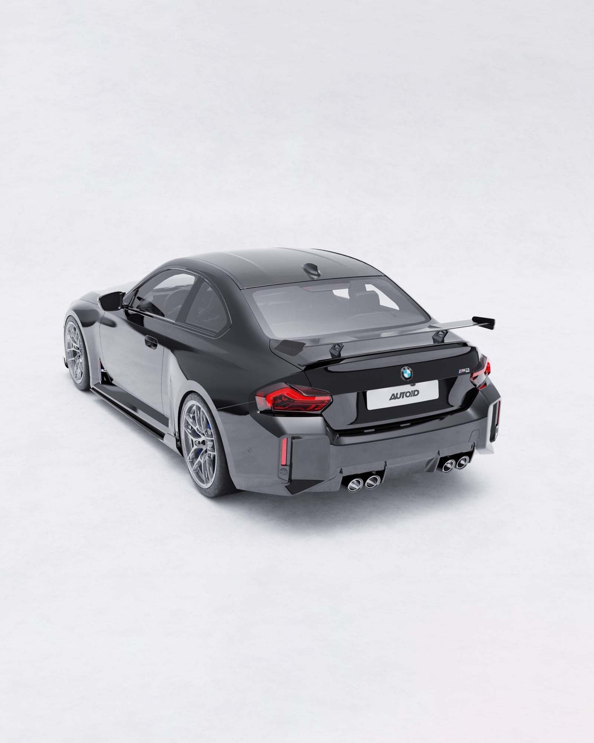 G87 M2 G42 2 Series Rear Wing TR87 Adjustable Pre-Preg Carbon Fibre Spoiler
