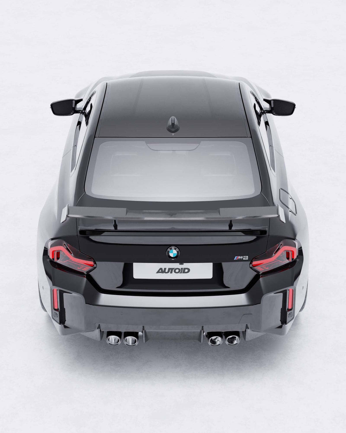 G87 M2 G42 2 Series Rear Wing TR87 Adjustable Pre-Preg Carbon Fibre Spoiler