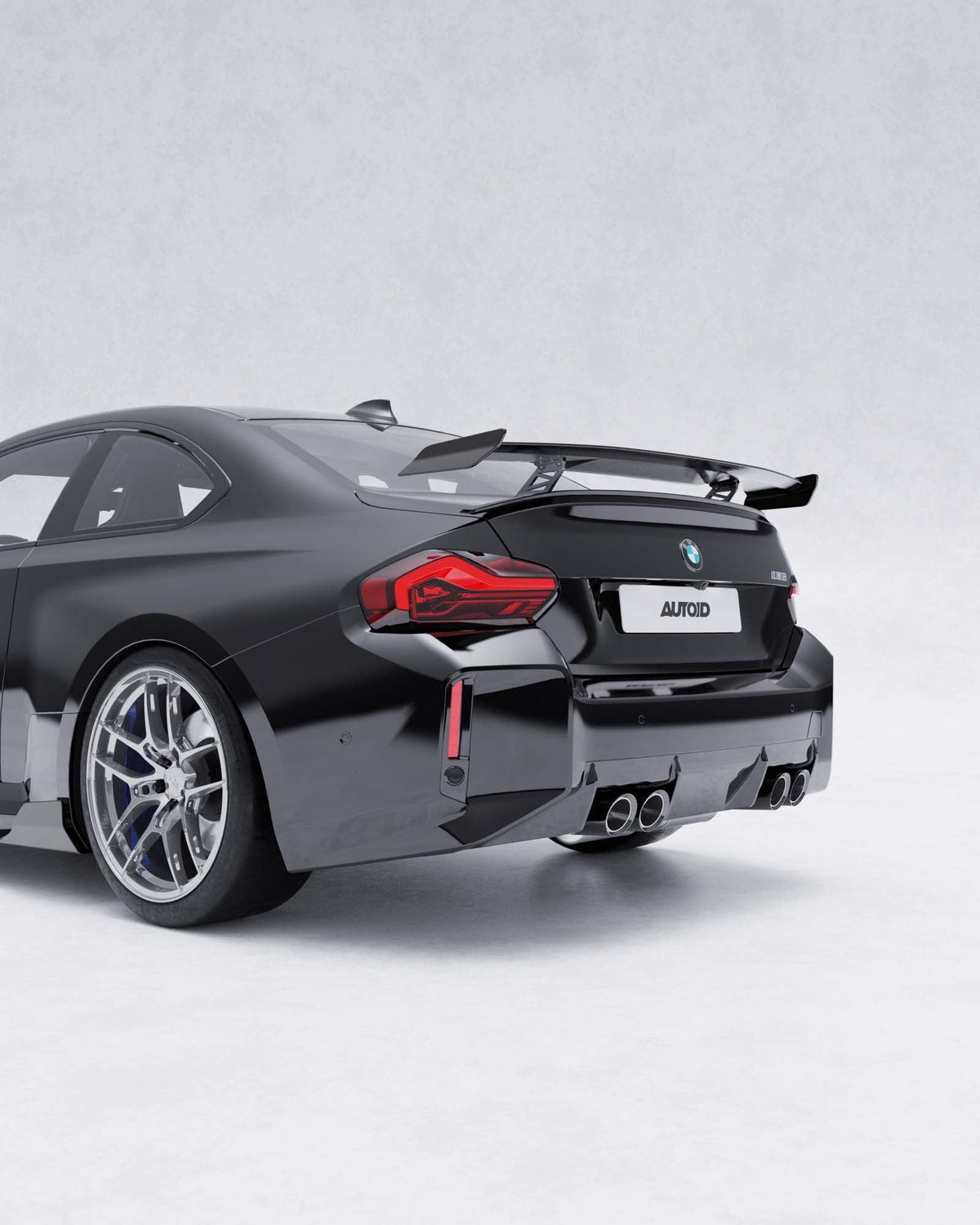 G87 M2 G42 2 Series Rear Wing TR87 Adjustable Pre-Preg Carbon Fibre Spoiler