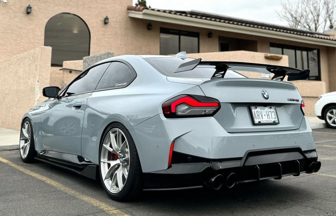 G87 M2 G42 2 Series Rear Wing TR87 Adjustable Pre-Preg Carbon Fibre Spoiler