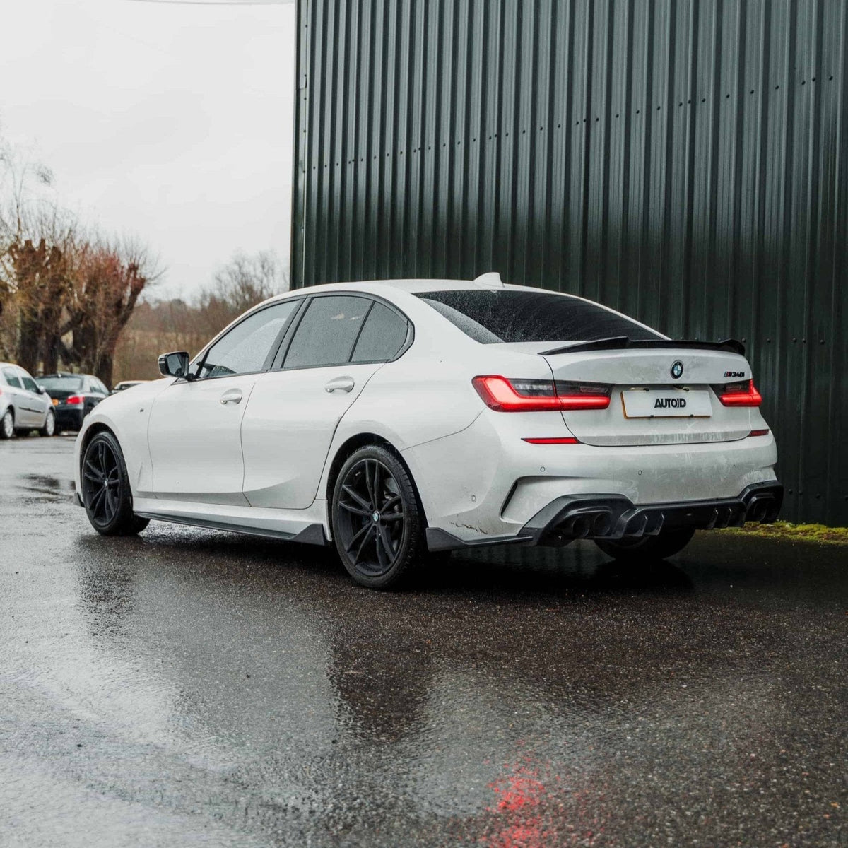 BMW G42 M240i, G20 M340i, G22/G26 M440i quad exhaust tips - TRE Cerakote black