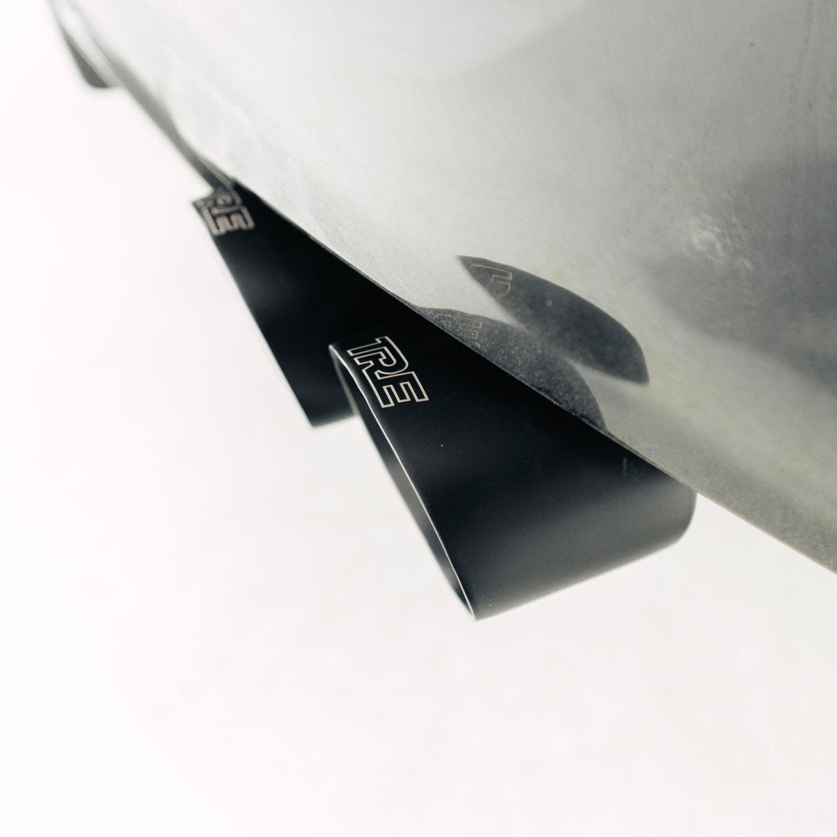 BMW G42 M240i, G20 M340i, G22/G26 M440i quad exhaust tips - TRE Cerakote black