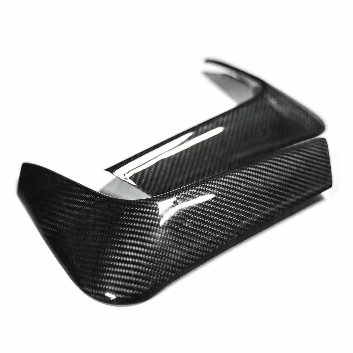 F80 F82 BMW M3 M4 Rear Bumper Corner Covers - TRE Pre-Preg Carbon Fibre 2x2 Twill, Part No. TRE-F8X-CORNER