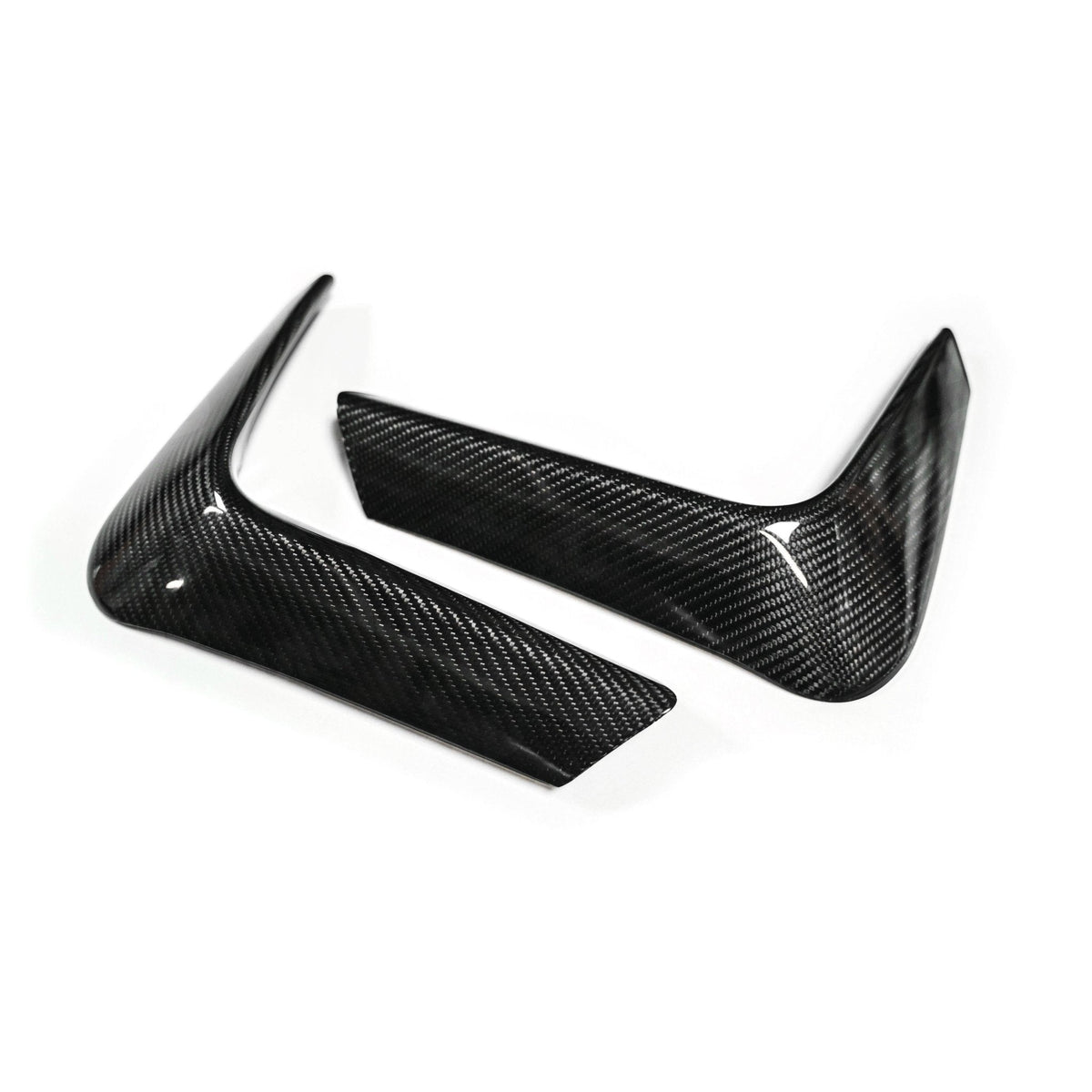 F80 F82 BMW M3 M4 Rear Bumper Corner Covers - TRE Pre-Preg Carbon Fibre 2x2 Twill, Part No. TRE-F8X-CORNER