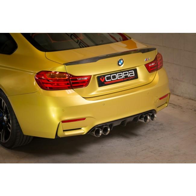 BMW M4 F82 Coupe 3" Valved Cat Back Exhaust