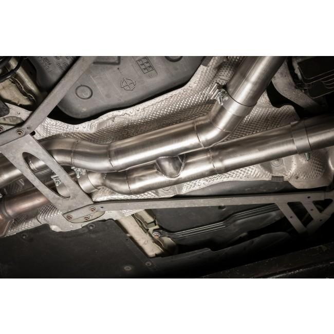 BMW M4 F82 Coupe 3" Valved Secondary Cat Back Exhaust