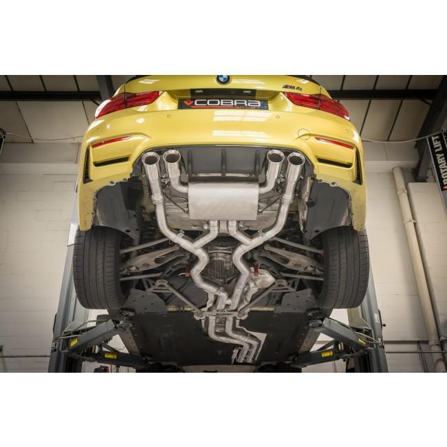 BMW M4 F82 Coupe 3" Valved Cat Back Exhaust