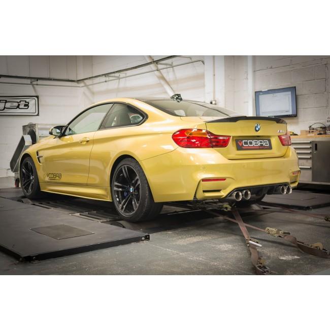 BMW M4 F82 Coupe 3" Valved Secondary Cat Back Exhaust