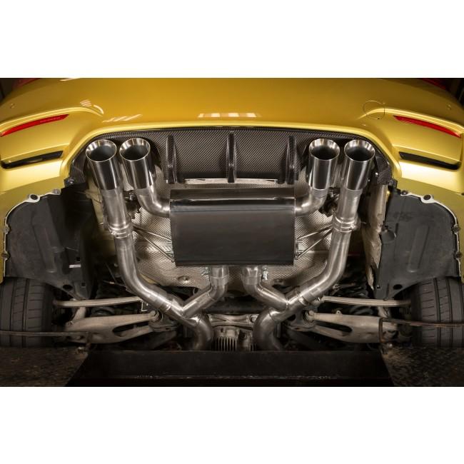 BMW M4 F82 Coupe 3" Valved Cat Back Exhaust