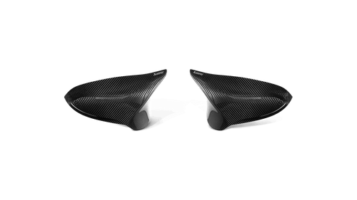 F87N BMW M2 Competition Carbon Mirror Caps - Akrapovic High Gloss, Part No AKR-MC-F87N