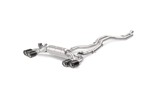 BMW M2 F87 Akrapovič Evolution Line Titanium Cat-Back Exhaust, Valved, ECE Approved, Part No. 415031